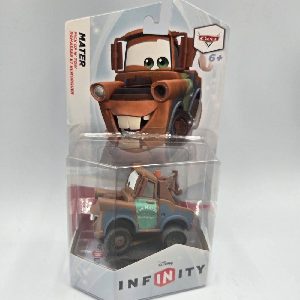 New Disney Infinity 1.0 Edition Cars 2 Mater Figure Pick Up N Tow NOS Pixar